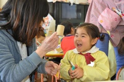 こども達ひとり一人見れるこじんまりとした小規模な幼稚園