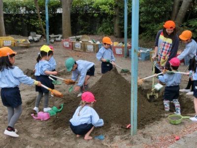 こども達ひとり一人を見れる小規模でこじんまりとした幼稚園