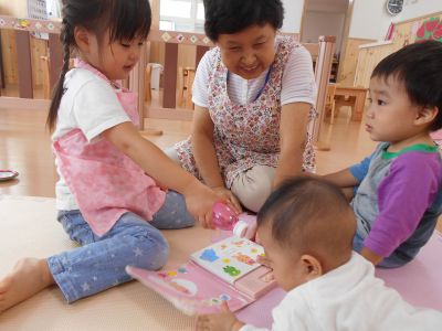 0歳から2歳の子ども達のみなので、保育の根っこの部分をしっかりと子ども達と関われる事ができる小規模保育園