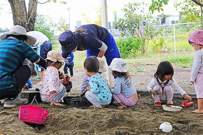 子どもたちが自分で考えて行動できるような環境作りを大切にしている保育園