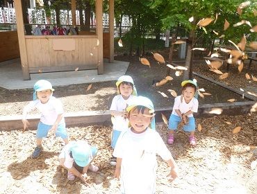 子ども達みんなの顔と名前が分かるくらい小規模でアットホームな環境の幼稚園